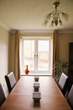 White grain Residence 9 window installed in modern home